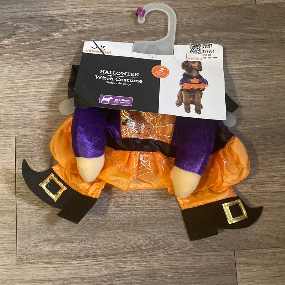 Dog Witch Halloween Costume